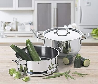 Пароварка Soul Kitchen Cooking Light Plus, срібляста, електрична