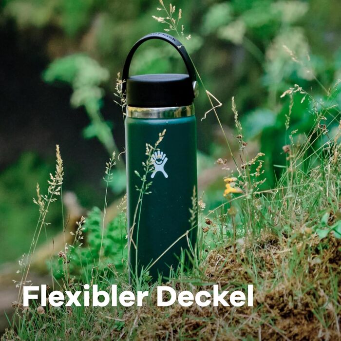 Фляга для води Hydro Flask 946 мл (32oz) з нержавіючої сталі - спортивна термофляка з герметичним кришкою та ремінцем. Можна мити в посудомийній машині.