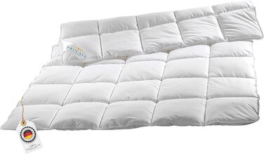 PROCAVE Micro-Comfort всесезонна ковдра 200x220 см, мікрофібра, стьобана, легка, м'яка, для ліжка, комфортна, Soft Touch