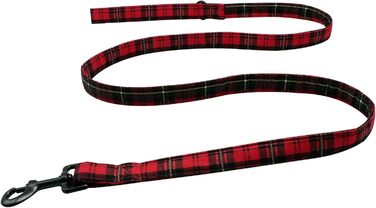 Нашийник для собак Lionet Paws на Halloween з метеликом, бавовна, 34-55 см, зручний, з металевим затвором, для собак, комплект 1 шт. (різдвяний принт)