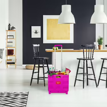 Relaxdays Folding Shopping Trolley