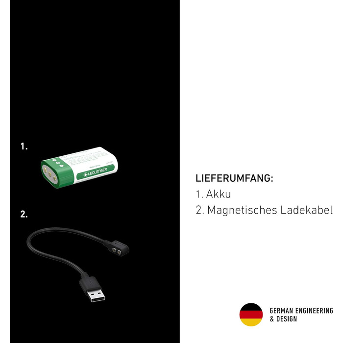 Налобний ліхтар Ledlenser H19R Core 3500 лм, акумуляторний, LED, червоне світло, IP67, USB-зарядка, дальність 300 м