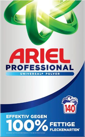 Універсальний пральний порошок Ariel Professional Universal+ для професійного використання, проти жирних плям, Fresh, 7.7 кг