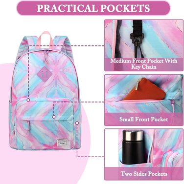 Шкільний рюкзак для підлітків: легкий, 15.6