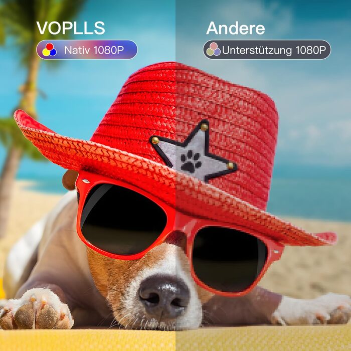 Портативний проєктор Mini Beamer: 1080P Full HD, 600 ANSI, WiFi 6, Bluetooth, 4K, автофокус, корекція трапеції, 50% зум, 360° обертання для дому та мобільного використання