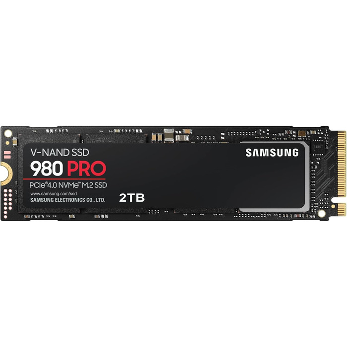 SSD Samsung 980 PRO 2TB NVMe M.2 PCIe 4.0 - Внутрішній SSD для геймінгу та редагування відео