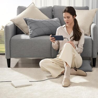 Кабель USB-C 3 шт. 1.8M, швидка зарядка QC 3.0, сумісний з Samsung Galaxy S23/S22/S21/S20, iPhone 16/15/15 Pro, Huawei, HTC, LG, Sony Xperia, Moto