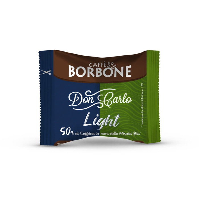 Кава в капсулах Caffè Borbone Don Carlo Light, сумісні з Lavazza A Modo Mio, 100 шт