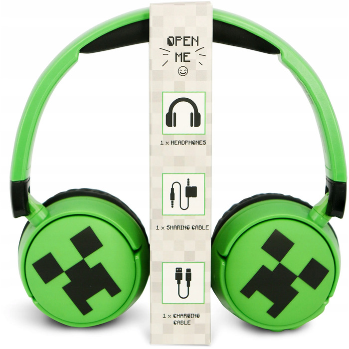 Бездротові навушники OTL Technologies Minecraft Creeper