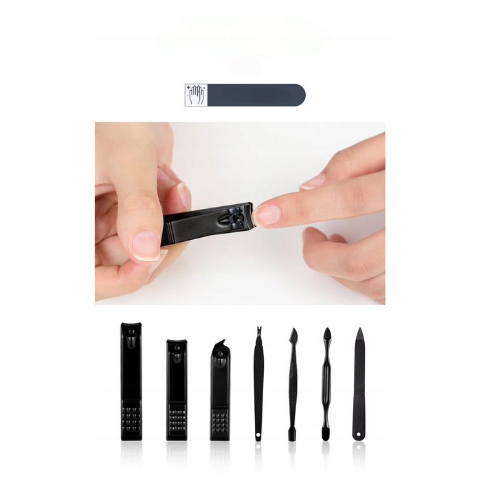 Набір для манікюру та педикюру 18 в 1: професійний набір для догляду за нігтями з кусачками та щипчиками