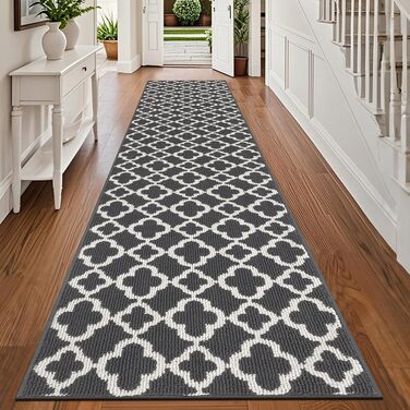 Килимок для підлоги SHACOS, антиковзаючий, для кухні, вітальні, передпокою, 50x150 см (60x300 см), темно-сірий