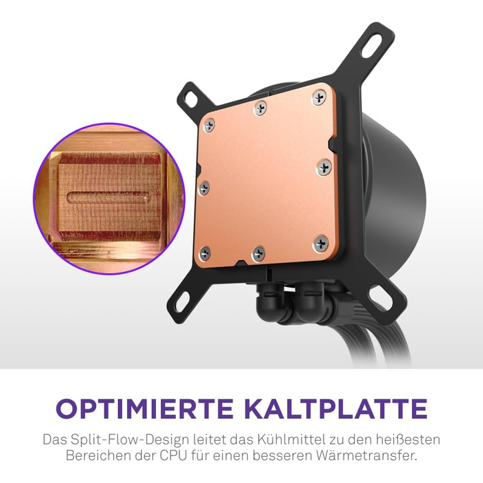 NZXT Kraken Z240 - Рідинна система охолодження CPU з LCD-дисплеєм, чорний