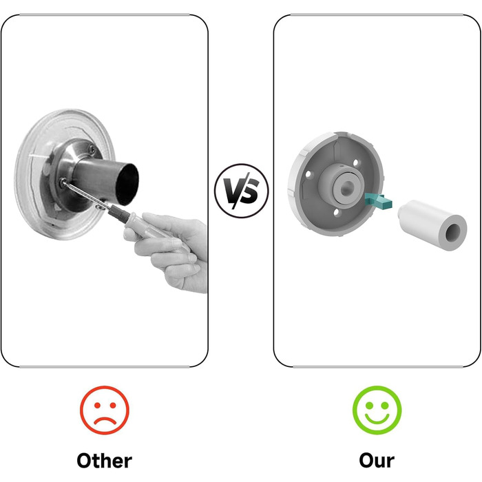 Штанга для душу L-подібна, розсувна, 62–94 x 141–174 см, з 16 кільцями, чорна (Silver Upgrade-version)