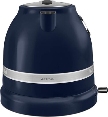 KitchenAid Kettle with Temperature Setting from 50 to 100°C | Tea Kettle with Scale Filter 1.5L | Electric 2400 Watt | Stainless Steel | Ink Blue 1.5 Liter Ink Blue