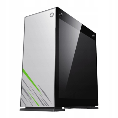 Ігровий корпус для ПК Tower ATX Midi White Coil, загартоване скло, USB