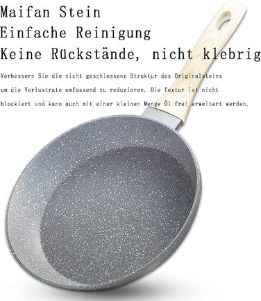 Набір каструль та сковорідок для індукційної плити: 12-ти частинний набір з гранітним антипригарним покриттям, без PFOA та PFOS, ідеальний для початківців та професійних кухарів (чорний)