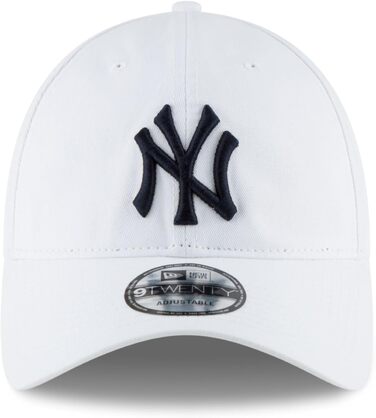 Кепка бейсболка New Era MLB Core Classic 9twenty New York Yankees біла унісекс