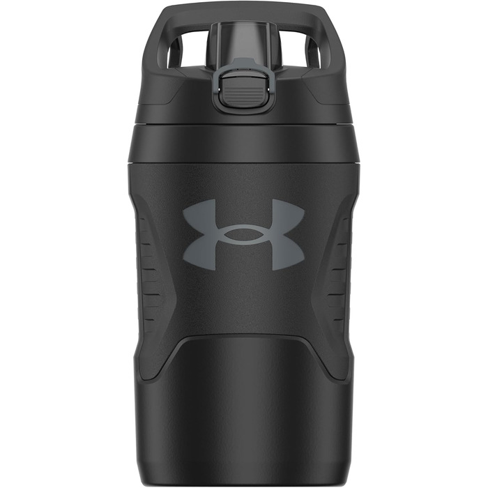 Пляшка спортивна термос Under Armour з ручкою, 907.2 г, чорна - для бейсболу, футболу та інших видів спорту, герметична