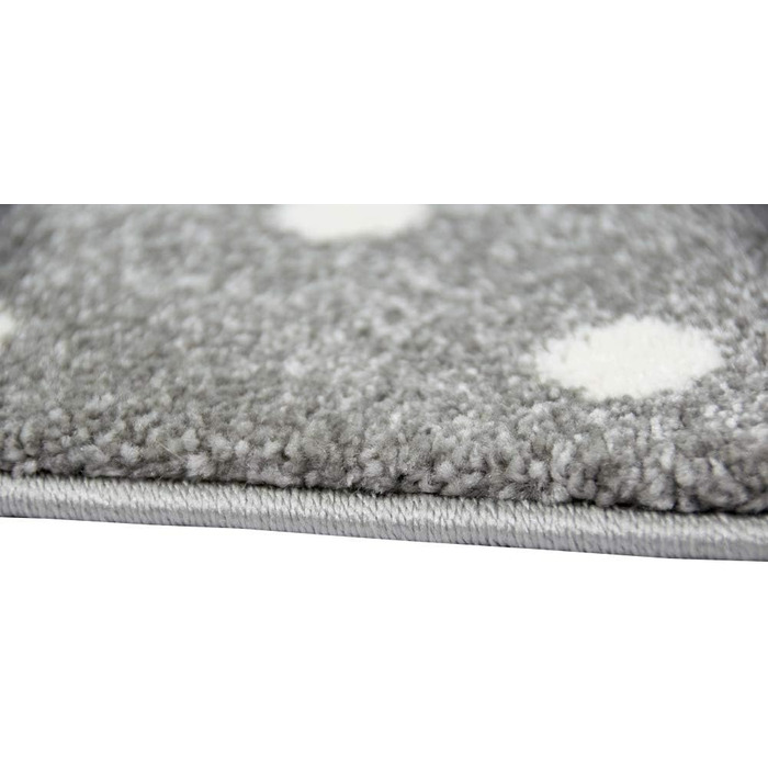 Дитячий килим Merinos Hüpfspiel, ігровий килим-батут, сіро-рожево-кремовий, 120x170 см