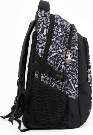 Ергономічний шкільний рюкзак Budmil 32L для хлопчиків та дівчаток, від 5 класу, водонепроникний, з 3 відділеннями та вентильованою спинкою