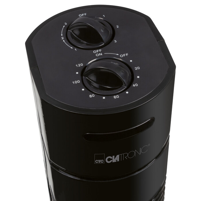 Колонний вентилятор Clatronic TVL 3770, чорний
