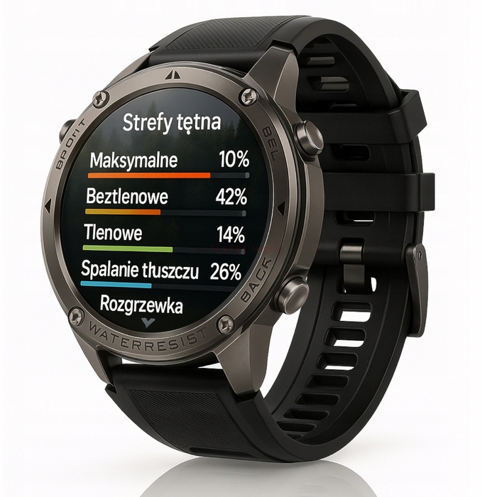 Смарт-годинник Techpointmx DM56 з GPS, водонепроникний, спортивний, українською мовою