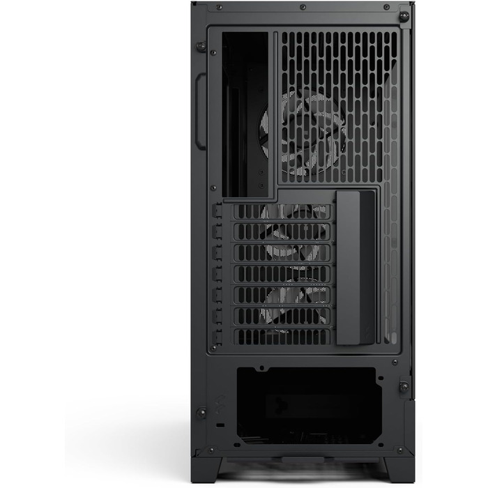 Корпус для ПК Fractal Design Pop Air 2 Black Mesh ATX, 3x 120 мм вентилятори, загартоване скло, RGB, чорний