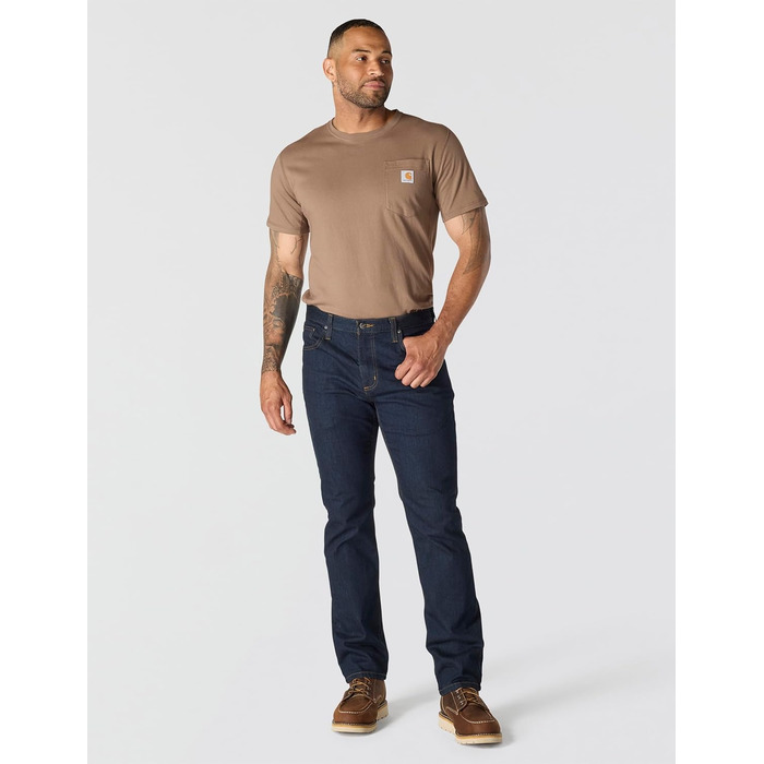 Джинси чоловічі Carhartt 102807, блакитні, 36W/32L, класичний крій