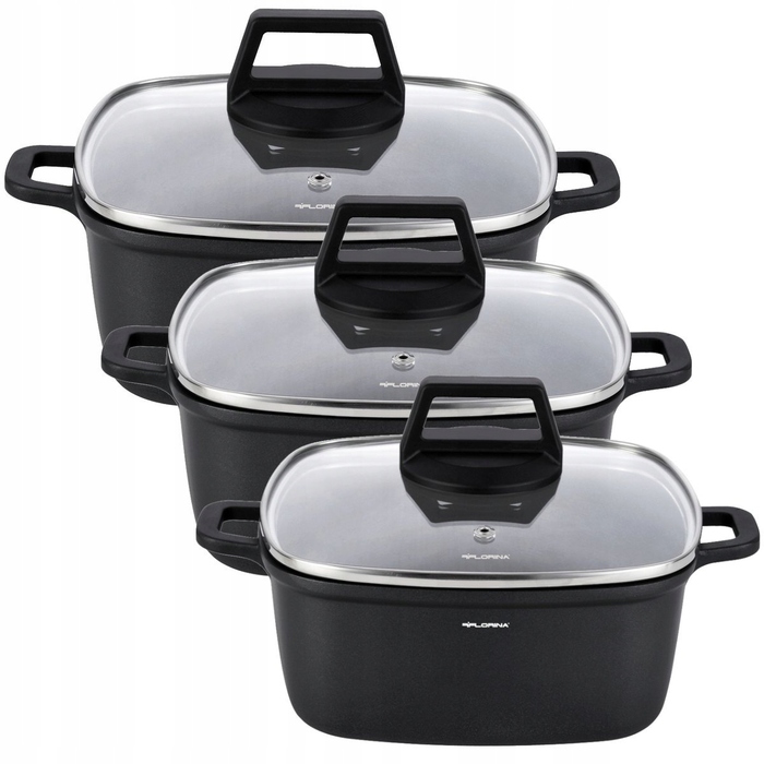 Каструля традиційна Florina Chef, 4,6 л