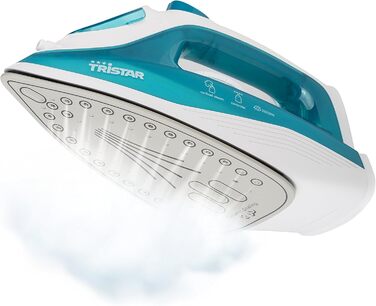 Праска Tristar ST-8300: 2000W, керамічна підошва, регульована подача пари, вертикальне прасування, 210 мл резервуар, 1.9 м кабель