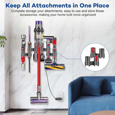 Кріплення для пилососа Dyson V7 V8 V10 V11 V15 Outsize Gen5 - 2 шт.