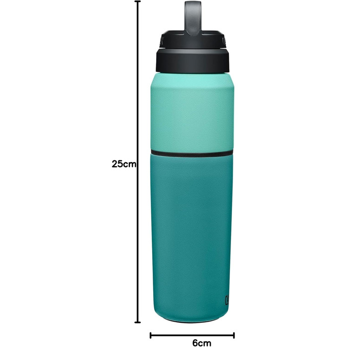 CamelBak Vacuum Insulated Stainless Steel Thermos Bottle (Coast/Lagoon, 473 ml)