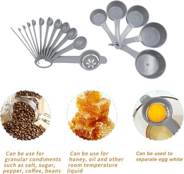 Набір силіконових форм для випічки Tongjude 72 шт. – антипригарні, сірого кольору