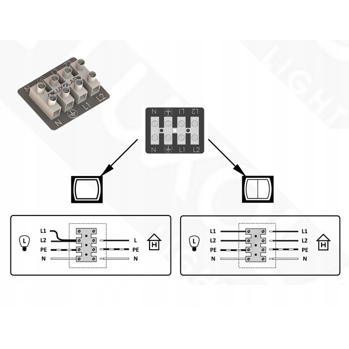 Підвісна люстра Luxolar 497 на 3 цоколі E27