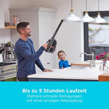 Акумуляторний ручний пилосос BLACK+DECKER BHHV520BT-QW 18 В, 36 Вт*год з док-станцією