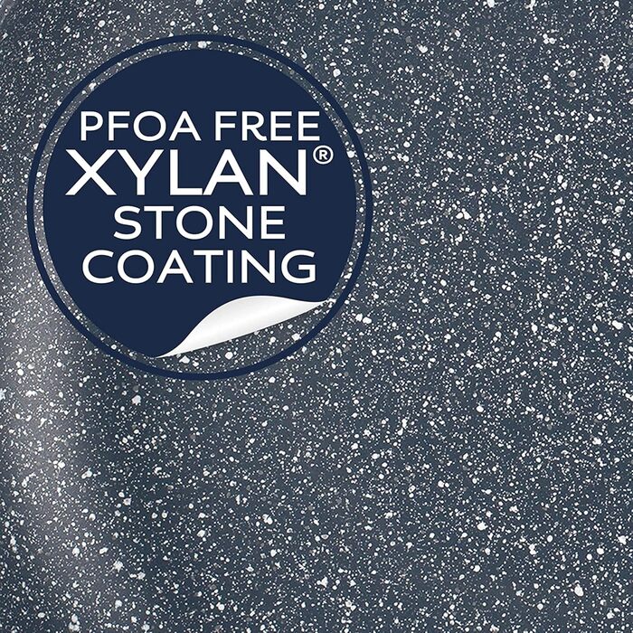 Сковорода Russell Hobbs Nightfall Stone 20 см з антипригарним покриттям, індукційна, з бакелітовою ручкою | Антипригарна, для омлетів