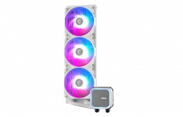 Рідинне охолодження MSI MAG CORELIQUID A13 360 WHITE ARGB 3x120мм
