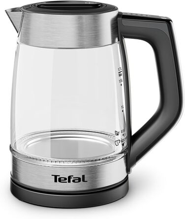 Електричний чайник Tefal KI1R0DE0 зі сталі, 1.7 л, 2200 Вт, з фільтром від накипу та автоматичним вимкненням