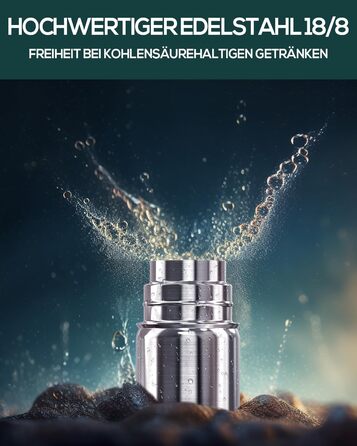 Термокружка-термос з нержавіючої сталі, 350мл/500мл/750мл, подвійні стінки, BPA-Free, для спорту та відпочинку