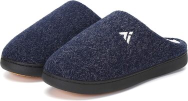 Тапочки домогосподарки Mishansha Herren для жінок, зимові, з піною пам'яті, антиковзаючі, розмір 36-49, темно-синій