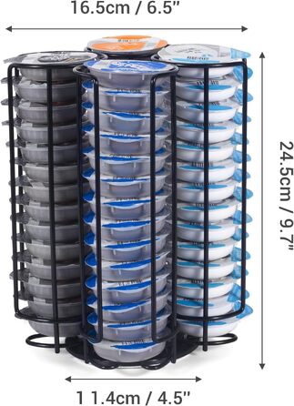 Тримач для кавових капсул Tassimo, підставка для капсул кави, чорний