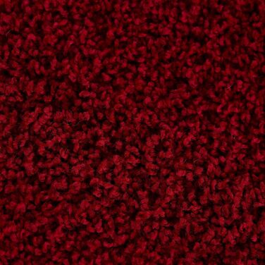 Килимок для вітальні Impression - екологічний сертифікований килим, суцільний колір, розмір 80x150 (Червоний, діаметр 120 см)