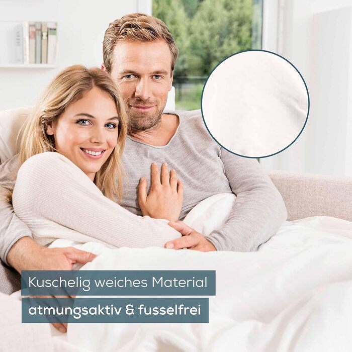 Електрична ковдра Beurer HD 75 з 6 рівнями нагріву, системою безпеки та автовимкненням, 180 x 130 см, біла