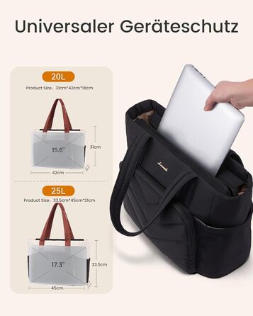 Сумка LOVEVOOK Shopper для ноутбука 17.3