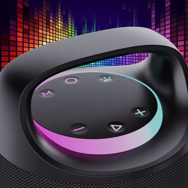 Портативна Bluetooth-колонка з мікрофоном для караоке Manta Otus 120 Вт, TWS, MP3