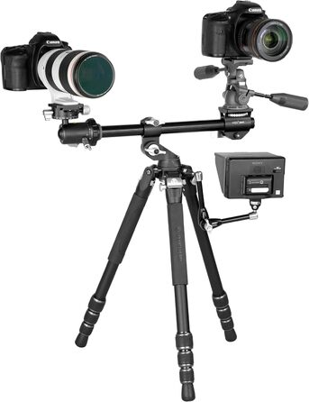 Тринога Vanguard VEO 3T+ 234AP з відкидною центральною колоною та 3D-головкою, 23мм, дорожній штатив