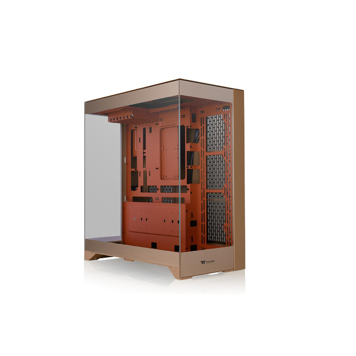 Корпус для ПК Thermaltake CTE TG E550 (Gravel Sand) ATX/E-ATX, двокамерний дизайн, загартоване скло, підтримка радіаторів до 420 мм