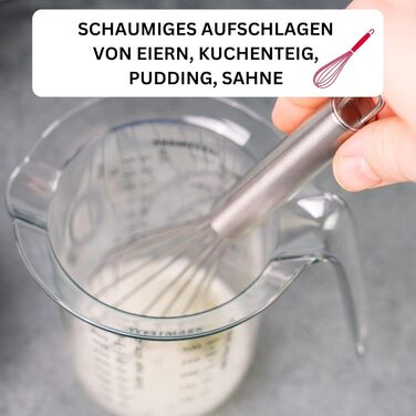 Вінчики для збивання Westmark (3 шт.) з нержавіючої сталі, 17/23/28 см, срібний, модель 2022