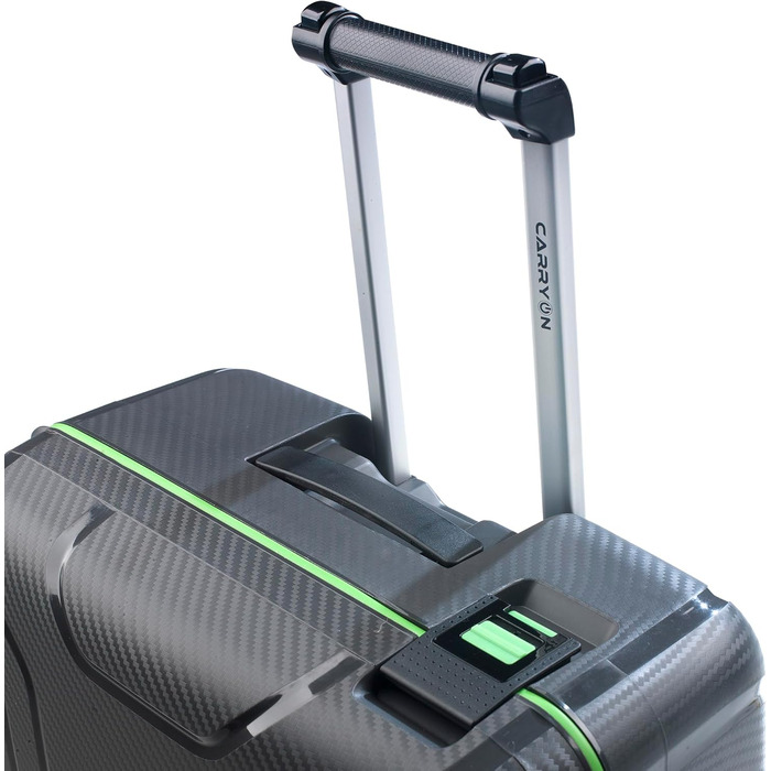 Чемодан CarryOn Steward Hartschalen Mittelgroßer 65см з TSA замком (сірий, середній)