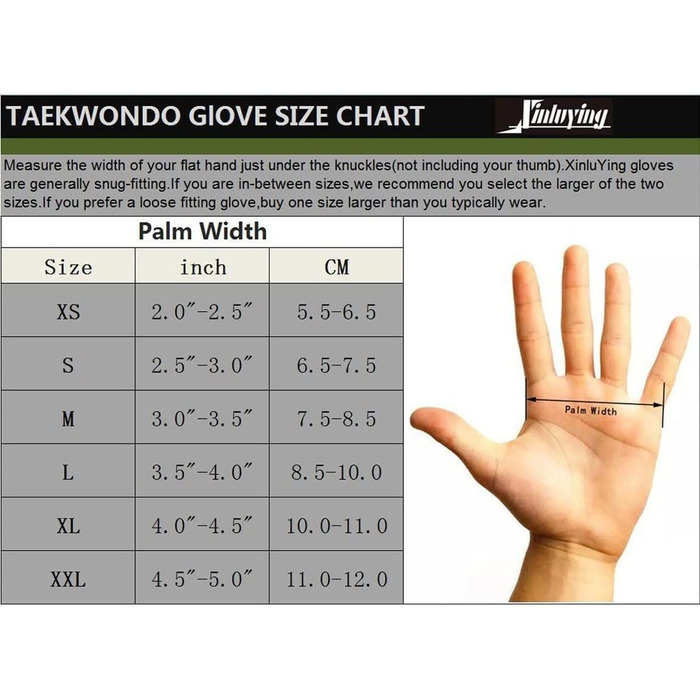 Xinluying Boxing Gloves MMA Gloves Punching Bag Taekwondo Boxing Sparring Martial Arts Freefight Training Men Women Kids